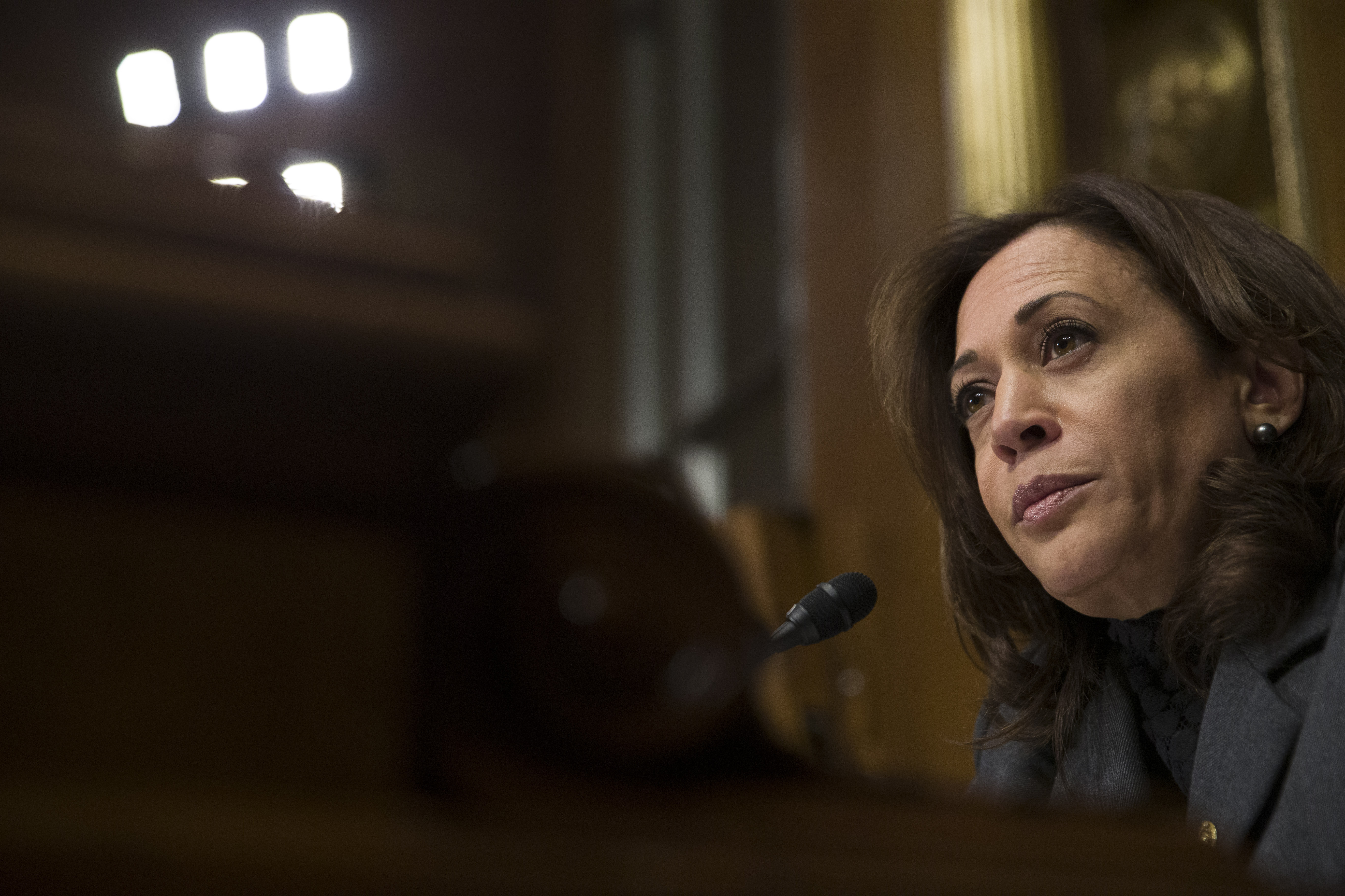 Kamala Harris in the Senate. Kamala Harris in the Senate.