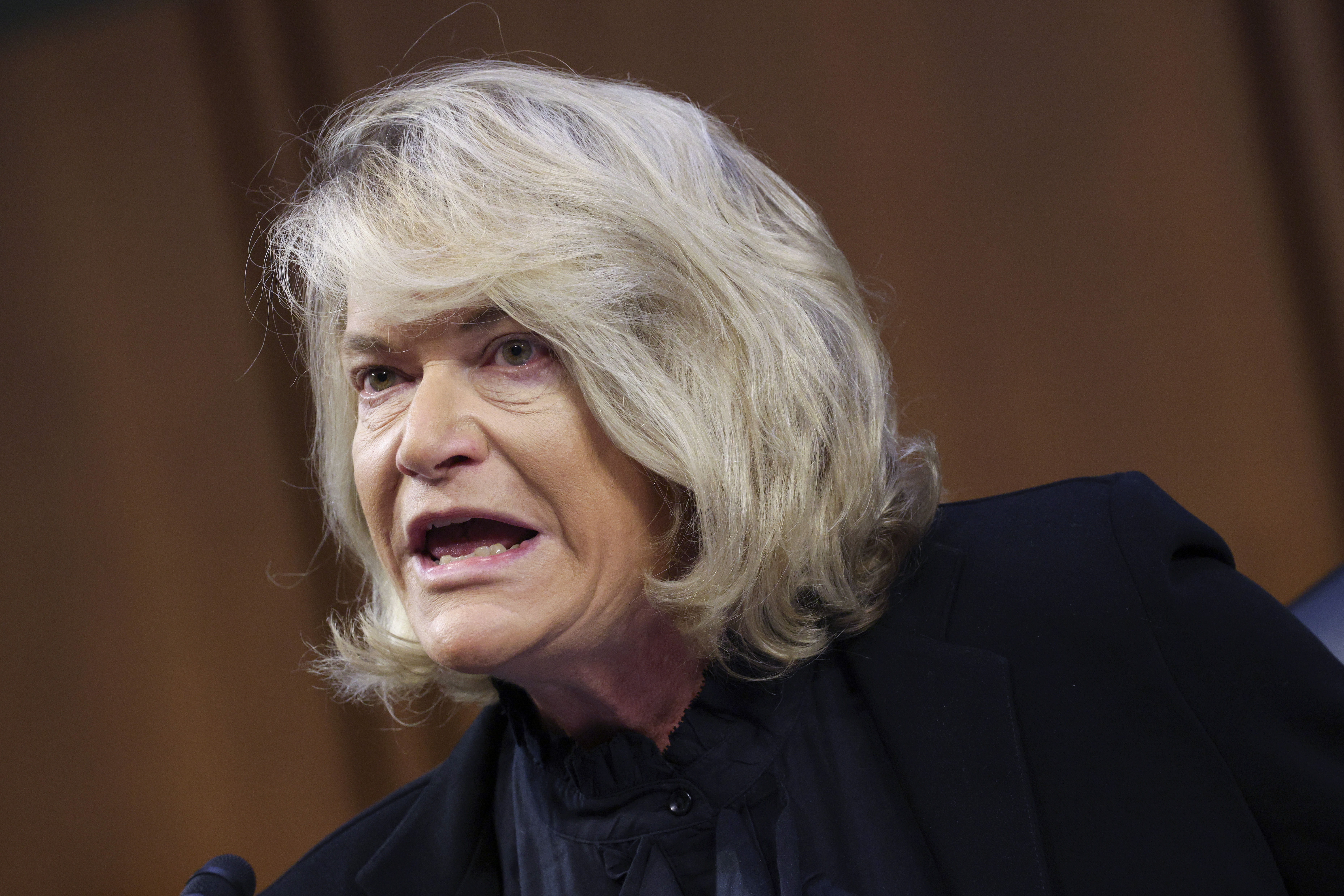 Sen. Cynthia Lummis (R-Wyo.). Sen. Cynthia Lummis (R-Wyo.).