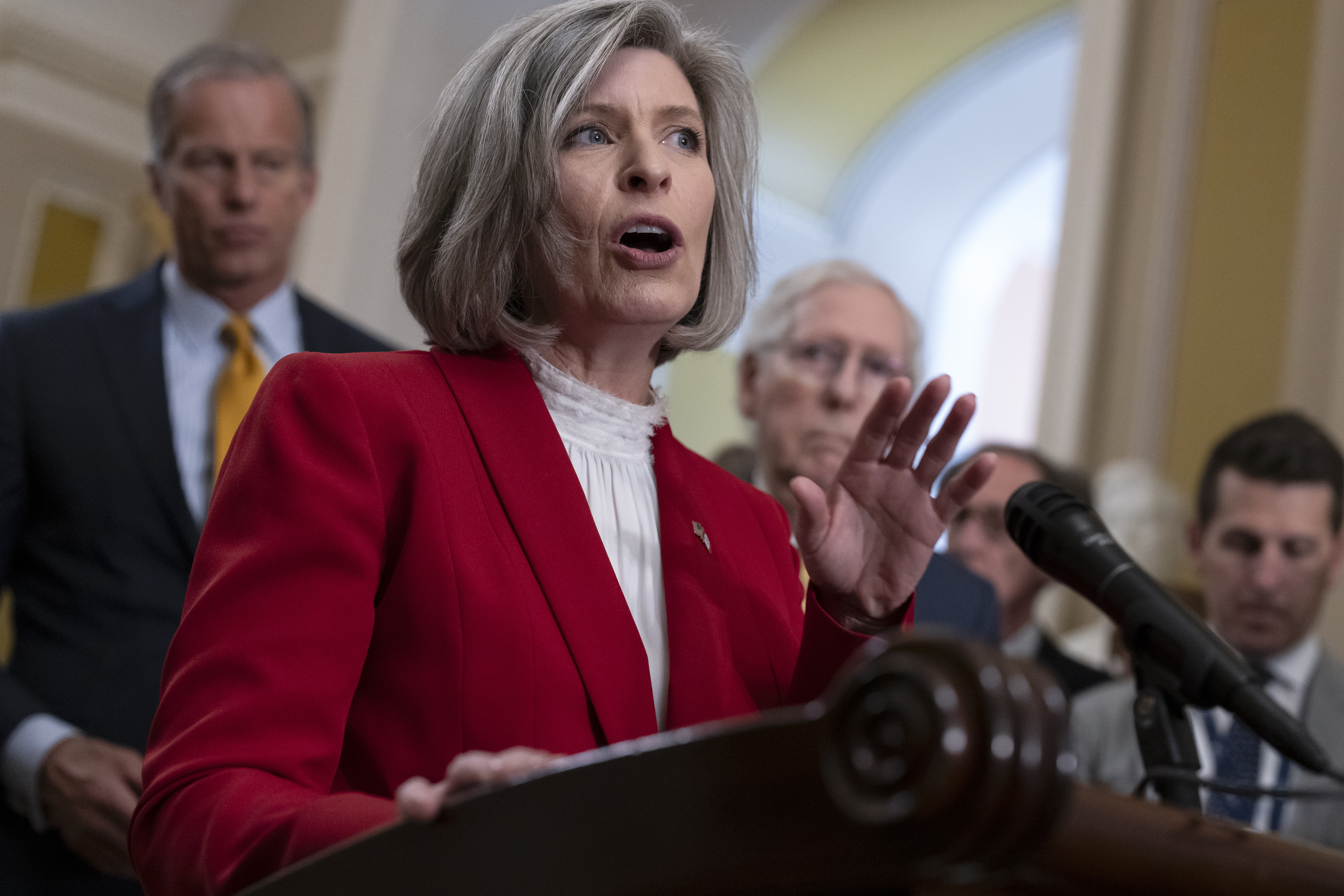 Sen. Joni Ernst (R-Iowa). Sen. Joni Ernst (R-Iowa).